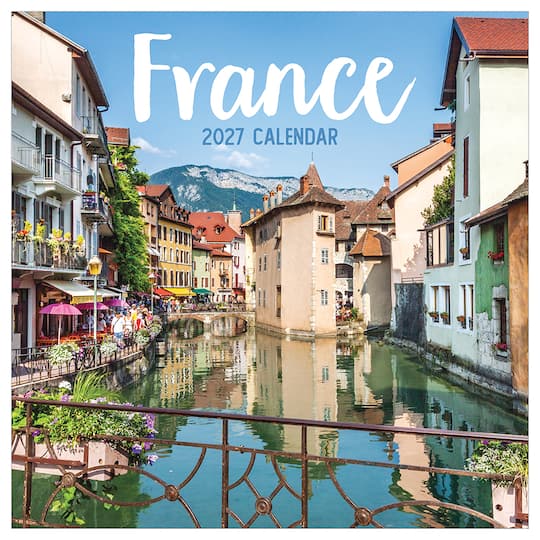2027 France Wall Calendar
